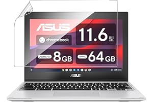 For ASUS Chromebook Flip CX1 フィルム 11.6インチ アンチグレア 高透過率 超薄 弾力性 指紋防止 全面保護 Greerass 気泡防止 撥水撥油 反射低減 耐衝撃 貼り付け簡単 液晶保護 保護フィルム