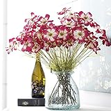 Bulary 造花　人工観賞植物　桜草　インテリア プレゼント 室内　5本セット　４色から選べる