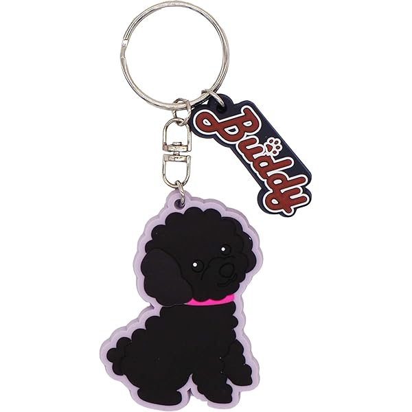 Amazon.co.jp: [ゲンテン] チャーム イヌ(トイプードル) ワクワク