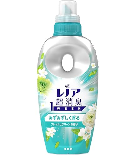 みんなの匂いも、これ一本！！ Amazon | レノア 超消臭1WEEK 柔軟剤 みずみずしく香る