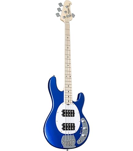 Amazon | Sterling by Music Man Stingray HH Bass in Olive | エレキ
