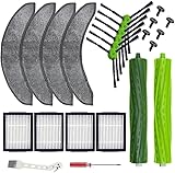 Aceesories ブラシ+フィルター+モップキット J7+ J9+用 Aceesories 交換用部品 iRobot ルンバコンボ j7 j7+ j9+ ロボット掃除機&モップクリーナー、フィルター、ブラシ、モップパッドに対応