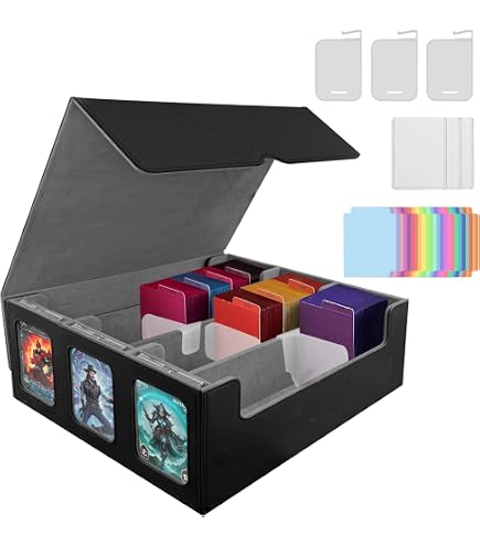 Amazon.co.jp: Kabinka カードデッキボックス MTG Commander用 400枚