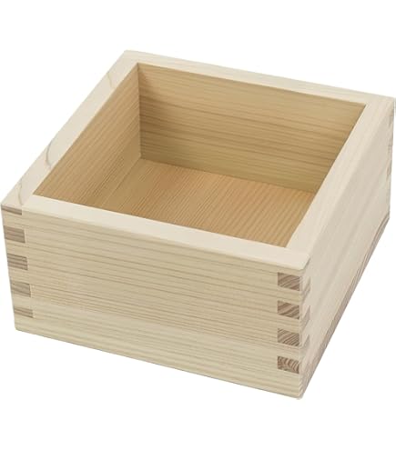 Amazon.co.jp: ますや 五合枡 岐阜県大垣市の檜製計量器・酒器