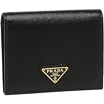 Amazon | [Prada] [プラダ] 二つ折り財布 サフィアーノ ミニ財布