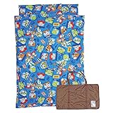 【日本製】 お昼寝布団7点セット ≪TOY STORY≫ 防水仕様のバッグ付き 〔選べるディズニー5柄〕 un doudou No.NZ1253