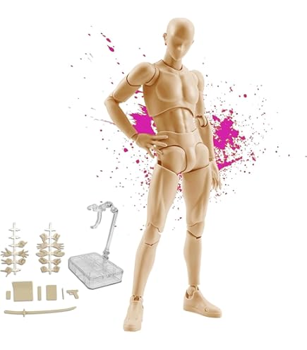 Amazon | ボディくん DX SET デッサン人形 モデル人形 キャラクター