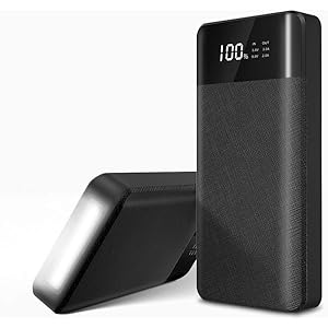 モバイルバッテリー 25000 mAh 大容量【USB C入出力/18W急速充電/PD3.0対応/QC3.0対応】軽量…
