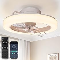 【試運転のみ】LED シーリングファンライト 首振り　3500LM 省エネ Amazon.co.jp : 「スイングで360°首振り＆回転」シーリング