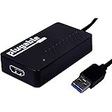 Plugable USB3.0 グラフィック変換アダプタ 2K＠50Hz 1080p＠60Hz 対応 Windows macOS ChromeOS システム用 DipslayLink チップ採用