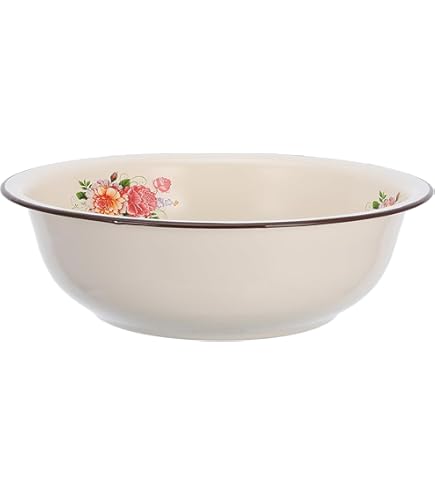 Amazon.co.jp: Housoutil 大きな ホーロー ミキシング ボウル 30Cm