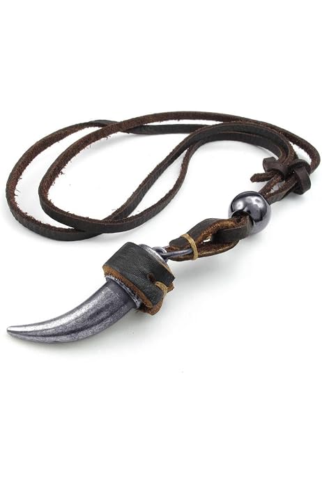 jonline24h Mens Adjustable Tribal Wolf 