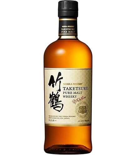 Amazon.co.jp: NIKKA（ニッカ）竹鶴 ピュアモルト 黒ラベル 43％ 700ml