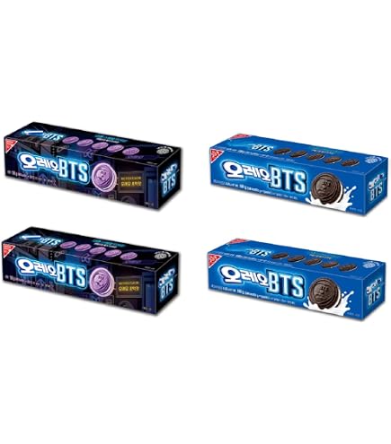 Amazon.co.jp: オレオ BTS ホットク味 BTS コラボ クッキー 100g×1個