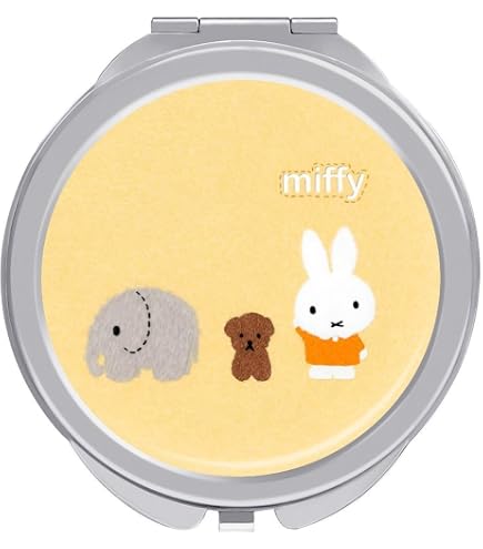 Amazon.co.jp: マリモクラフト MIFFY & SNUFFY ミラー ピンク Φ7.3cm