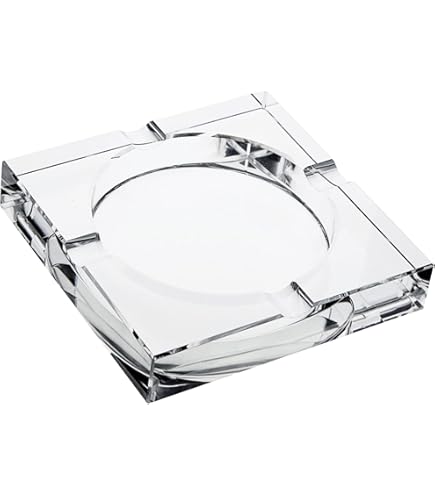 水晶の灰皿 Amazon.co.jp: 灰皿 - クリスタル葉巻灰皿 4スロット ギフトボックス