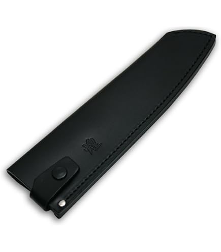 Amazon｜堺一文字光秀 包丁ケース 手作り 革製鞘（さや）牛刀180mm用