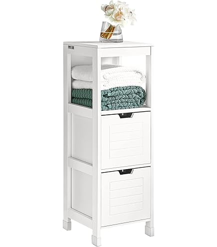 Amazon｜[ベルメゾン] チェスト 隙間収納 サニタリー 収納 洗面所用