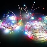 イルミネーションライト 防水加工 無溶接点 RGB 自動点滅 LEDジュエリーライト 屈曲性と柔軟性が優れ ACアダプター付き 150球 15M TOPAIM ZONTEN