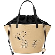 Amazon.co.jp: [ラシット] PEANUTS コラボ第二弾 カゴトート