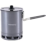 FIREMAPLE Petrel Ultralight Pot 600ml ペトレル ポット 軽量 ヒートエクスチェンジャー アウトドア クッカー 蓋付 日帰り テント泊 登山 調理器具 収納袋付