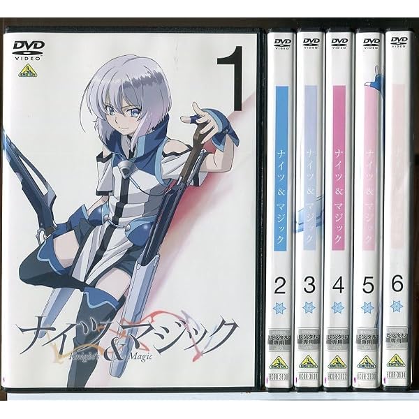 Amazon.co.jp: ナイツ&マジック第1巻～第13話 最終 [レンタル落ち] 全6