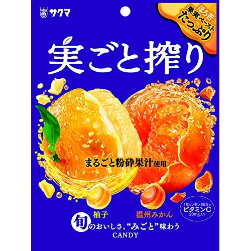 サクマ製菓 実ごと搾り