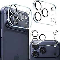 iPhone 17 Pro用ケース ・保護フィルム・レンズカバーの3点セット Amazon | 対応 iPhone 17 pro カメラカバー レンズフィルム 【3