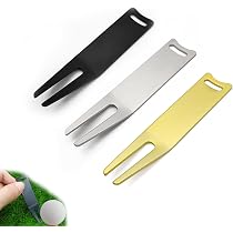 Amazon | KASELIN ゴルフフォーク【 3個入り】グリーンフォークゴルフ