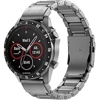 Amazon.co.jp: ガーミンチタンベルト Garmin ベルト チタンバンド 22mm