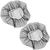 オーディオファン 扇風機カバー 脱着カンタン 30cm～40cm ワンタッチゴム 着脱 ブラック 2点セット