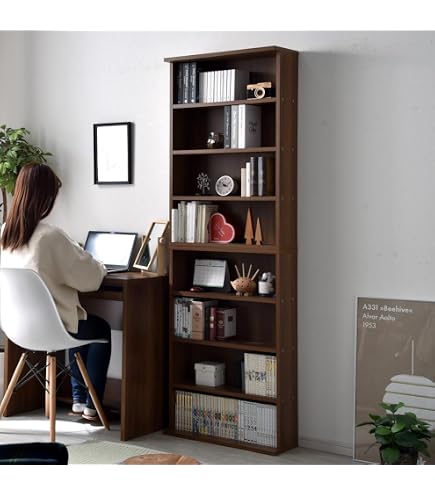 Amazon｜IKEA(イケア) LAIVA 20178592 書棚, ブラックブラウン｜本棚