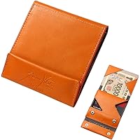 アブラサス　薄い財布　チョコ Amazon | [アブラサス] 薄い財布 レザー 薄型 日本製 チョコ | 財布