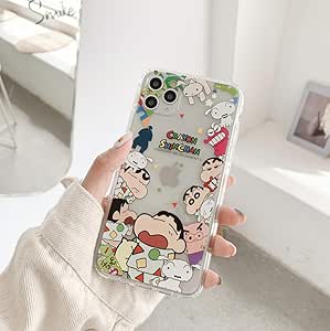 Amazon クレヨンしんちゃん Tpu クリアソフトケース Iphone対応 パジャマ 02 Iphonex Iphonexs 共通 ケース カバー 通販