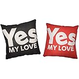 Amazon ハニーギフト Yes No 枕 ラブピロー 新婚 への プレゼント や 結婚式 の 余興 にも 1個 インテリア系 枕 オンライン 通販