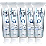 ライオン ブリリアントモア フレッシュスペアミント 美白歯磨剤 LION Brilliant more 5本セット