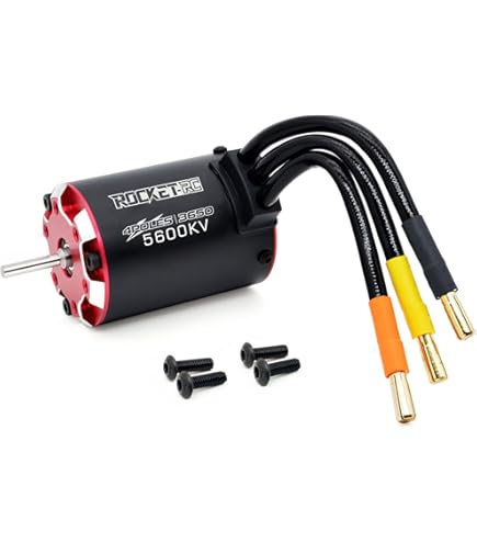 RC Auto Borstelloze Motor 1/10 540 3650 5200KV 3.175mm