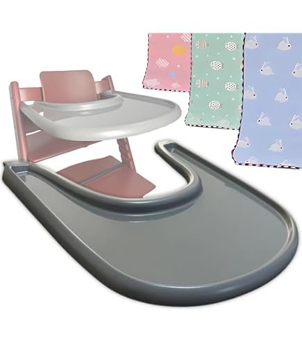 Amazon | ストッケ トリップトラップ用ハイチェアートレイ グレー