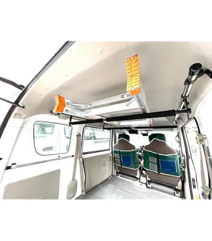Amazon | スズキ エブリイワゴン【DA17V DA17W】 マルチルーフバー 