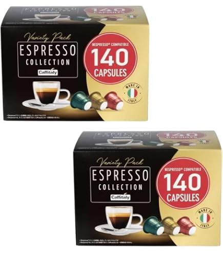 Amazon.co.jp: Caffitaly ネスプレッソ 互換 カプセル コーヒー