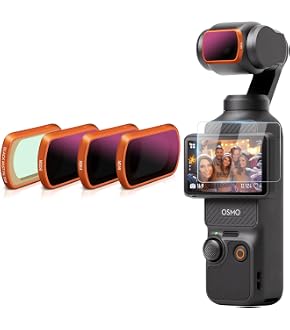 Amazon | K&F Concept DJI Osmo Action 4専用フィルター 2 | K&F
