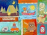 Oopsy Daisy Camping Stretched Canvas Wall Art by Winborg Sisters, 24 by 18-Inch [並行輸入品]