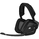 CORSAIR VOID RGB ELITE Wireless Gaming Headset – 7.1 Surround Sound – Omni-Directional Microphone – Microfiber Mesh Earpads –