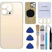 Amazon.co.jp: Perzework OEM リアバックガラス iPhone 14 Pro