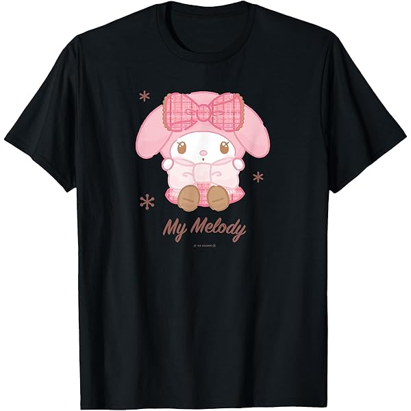 Amazon | マイメロディ でんわ ダークカラー Tシャツ | Tシャツ