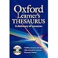 Oxford Learners Thesaurus Pack: A dictionary of synonyms