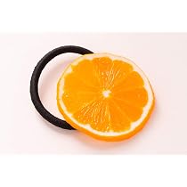 Amazon.co.jp: ヘアアクセサリー ヘアゴム レモンスライス 食品