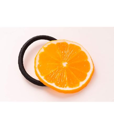 Amazon.co.jp: ヘアアクセサリー ヘアゴム レモンスライス 食品
