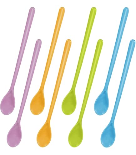 Lot de 6 couteaux à beurre Rice en mélamine de belle qualité MELKN-6SUNXC