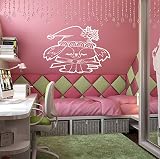 Merryクリスマスサンタクロース犬子犬子供部屋子供スタイリッシュな壁アートステッカーデカールg8942